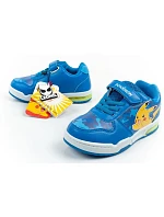 Leomil Detská športová obuv Pokemon Ľahké tenisky na suchý zips LED Blue