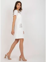 LK SK 506790 šaty.45 ecru
