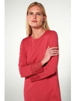 Vamp - Nočná košeľa s čipkovými detailmi 19909 - Vamp