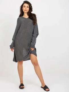 Dámsky sveter BA SW C1001.57P tmavo šedá - FPrice