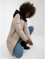 Dámska bunda NM KR D2 3827 62 šedá čierna Dámska bunda NM KR D2 3827 62 šedá čierna