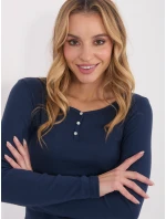 Blúzka WT BZ A1226.91 tmavomodrá