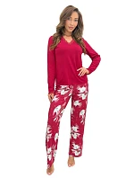 Pyžamo Donna Brigitte Long, dĺžka rukávov S–2XL