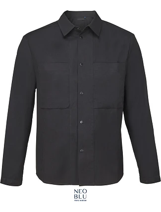 NEOBLU Madden Košeľová bunda 24.4802 deep black