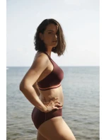 Vrchný diel plaviek Kira SW1382 bordový - Panache