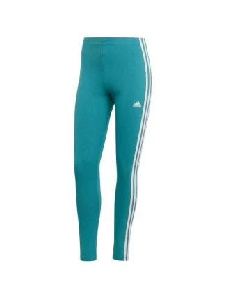 Adidas Essentials legíny 3-Stripes High-Waisted Single W IL3378 dámske Adidas Essentials legíny 3-Stripes High-Waisted Single W IL3378 dámske