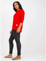 Blúzka RV BZ 3770.92 tmavo červená