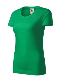 Tričko Native (GOTS) stredne zelené