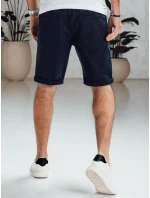 Pánske tmavomodré džínsové šortky FashionStreet SX2546