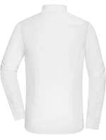 Daiber JN 1372 Popelínová košeľa slim fit s dlhým rukávom 02.1372 biela Daiber JN 1372 Popelínová košeľa slim fit s dlhým rukávom 02.1372 biela