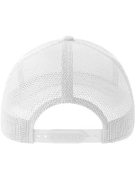 Atlantis Headwear Rapper Cotton-S 5-panelová truckerová čiapka 33.0260 biela/biela Atlantis Headwear Rapper Cotton-S 5-panelová truckerová čiapka 33.0260 biela/biela