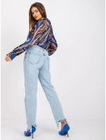 Blúzka DHJ BZ 15201.30 šedá čierna