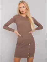 Šaty RV SK 7246.29 hnedá Šaty RV SK 7246.29 hnedá