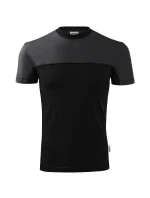 Colormix Tričko unisex ebony gray