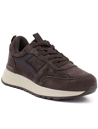 Dámske kožené poltopánky v čokoládovej farbe Vinceza FIO27-67006