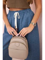 Maslové nohavice zviazané v páse denim meliert