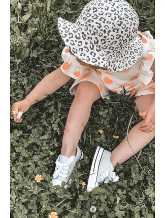 Dziecięce Brokatowe Trampki Srebrne Bling-Bling