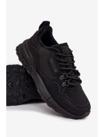 Buty Sportowe Męskie Ocieplane SS174411 HI-POLY SYSTEM Czarne