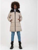 Dámska bunda NM KR D2 3827 62 šedá čierna Dámska bunda NM KR D2 3827 62 šedá čierna