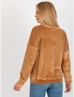 Mikina RV BL 8441.07P ťava