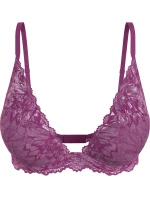 Dámske podprsenka LIGHTLY LINED PLUNGE 000QF6396EVID fialová - Calvin Klein