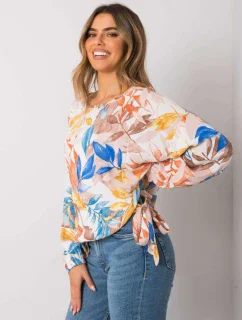 Blúzka EM BZ 001N 2.31P biela béžová