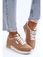 Športová obuv BK939 khaki - Krok vo veľkom štýle