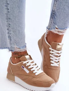 Športová obuv BK939 khaki - Krok vo veľkom štýle