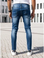 Pánske svetlomodré džínsové nohavice FashionStreet UX3991