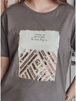 Dámske tričko CENTIA graphite FashionStreet RY2612