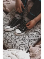 Dziecięce Trampki Na Rzepy Czarne Bernie