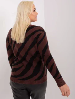 Jumper PM SW PM785.23X tmavohnedý