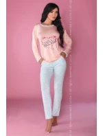 Pyžamo Sweet Dreaming 107 Ružová a modrá - LivCo Corsetti