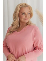 3654 DÁMSKE DLHÉ PYŽAMO MARIBEL 2XL–3XL
