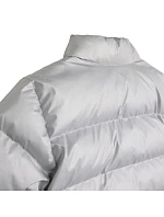 Detská bunda adidas Synthetic Down Glam Silver JM8870