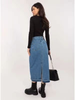 Sukňa D80030BI50248L211 modrá