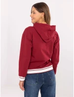 Mikina RV BL A857.47 burgundy