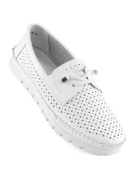 Dámske mokasíny 7872 WH White - VINCEZA