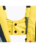 Pánska lyžiarska bunda H4Z22 žlto-čierna - 4F