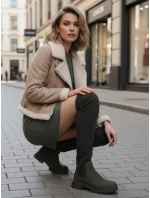 Dámske topánky ELEFIVE green FashionStreet ZY1303