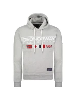 Geografické Nórsko Great Blended DB 317 M WY8612H/GN-Smiešaná šedá mikina