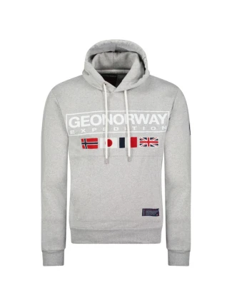 Geografické Nórsko Great Blended DB 317 M WY8612H/GN-Smiešaná šedá mikina