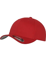 Flexfit 6277 6-panelová čiapka Flexfit Wooly Combed 55.6277 červená Flexfit 6277 6-panelová čiapka Flexfit Wooly Combed 55.6277 červená
