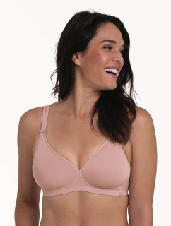 Selma Pure mäkké košíčky podprsenky s kosticami 5231 rosewood - RosaFaia