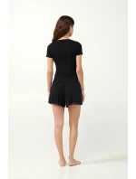 Vamp - Elegantné čierne šortky 21804 - Vamp Vamp - Elegantné čierne šortky 21804 - Vamp