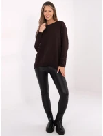 Mikina RV BL 5850.11X tmavohnedá