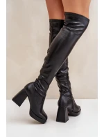 Čižmy na podpätku model 204665 Step in style