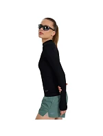 Dámske tričko s dlhým rukávom 4F F419 deep black 4FWAW25TFLOF419 20S