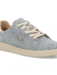 Dámske modré kožené čižmy Filippo DP6738 women's