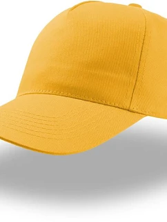 Atlantis Headwear Start Five 5-panelová bejzbalová čiapka „Start Five“ 33.0038 žltá